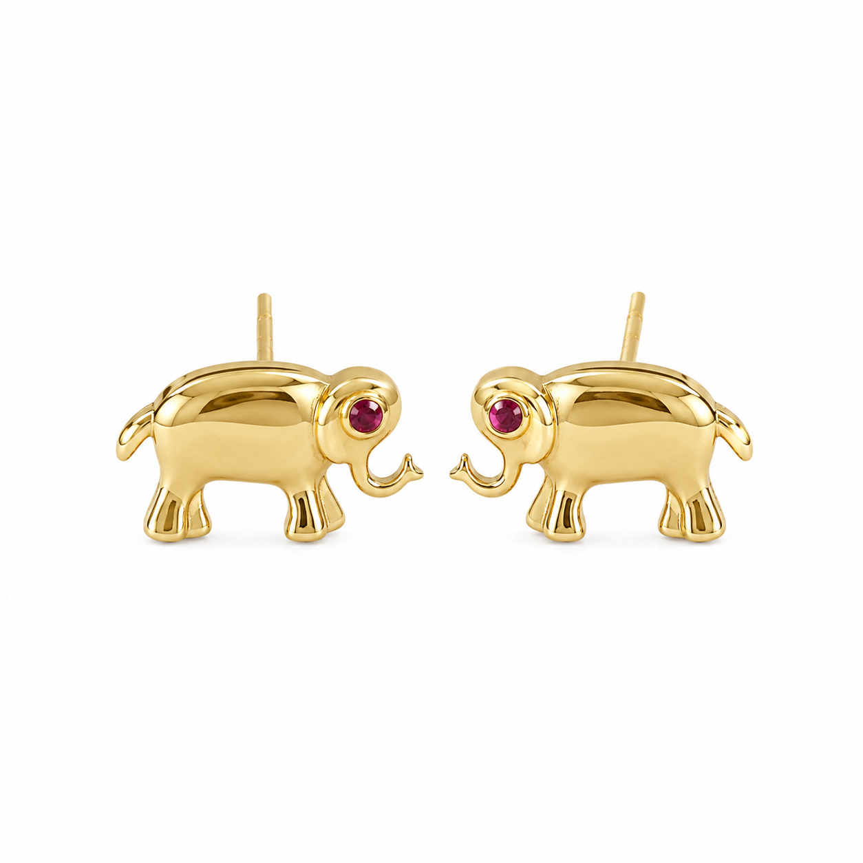 Cute Elephant Stud Earrings