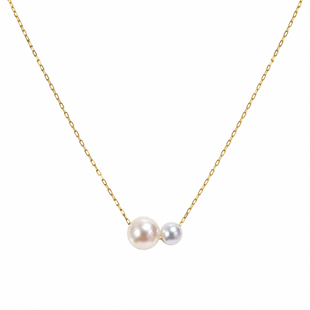 Two-Tone Akoya Pearl Necklace