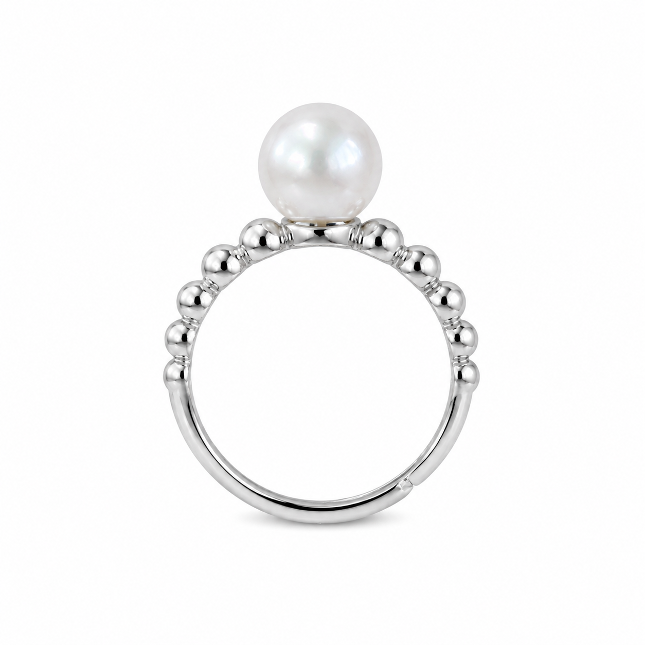 Freshwater pearl beaded ring
