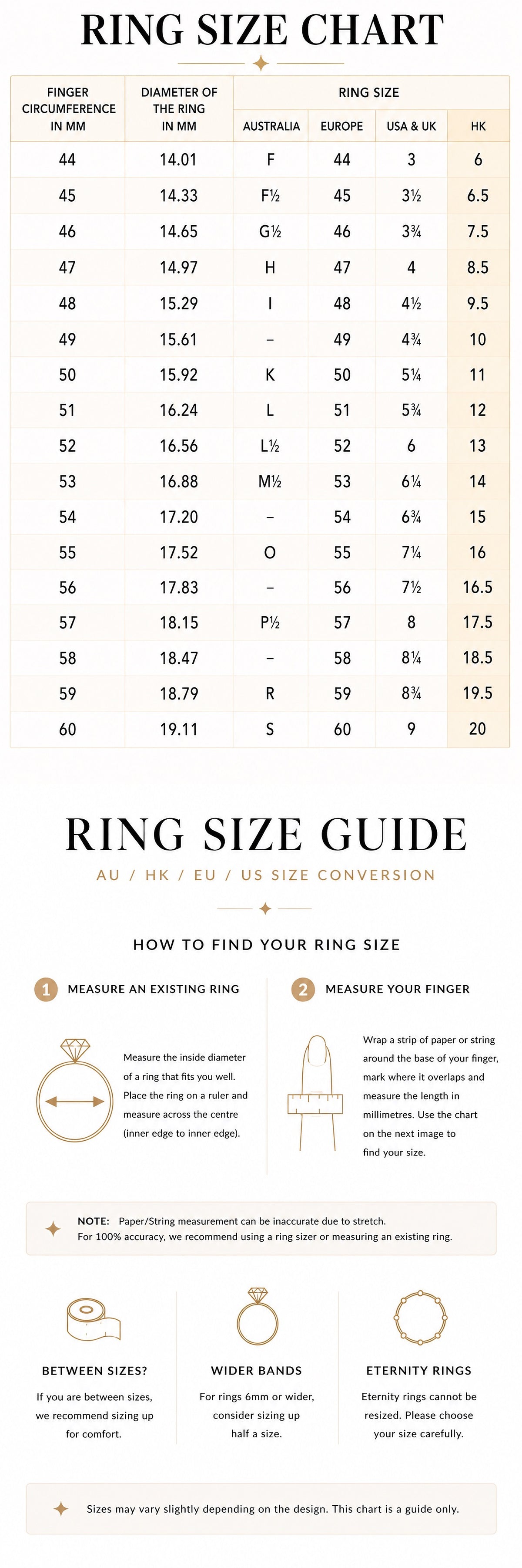 Size Guide